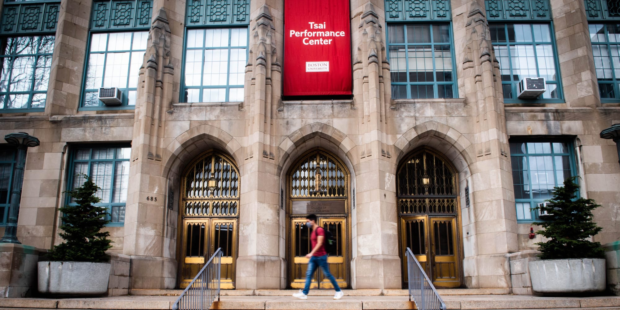 Boston University - Building entrance